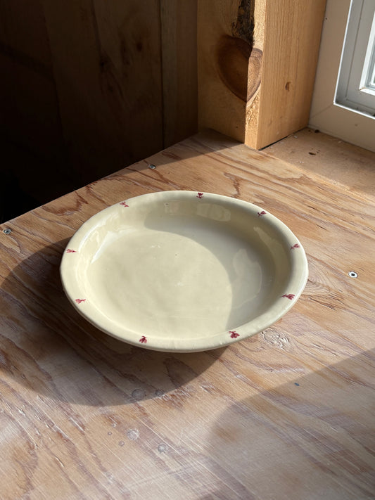 Floral Pie Dish