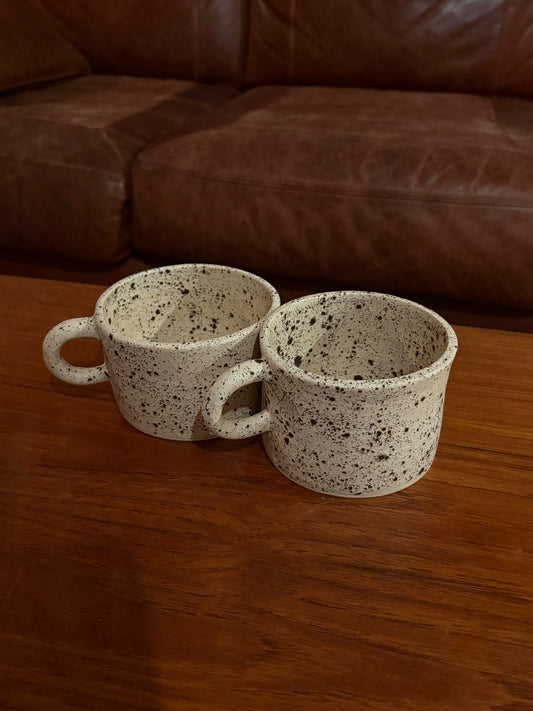 Brown Speckled Cups